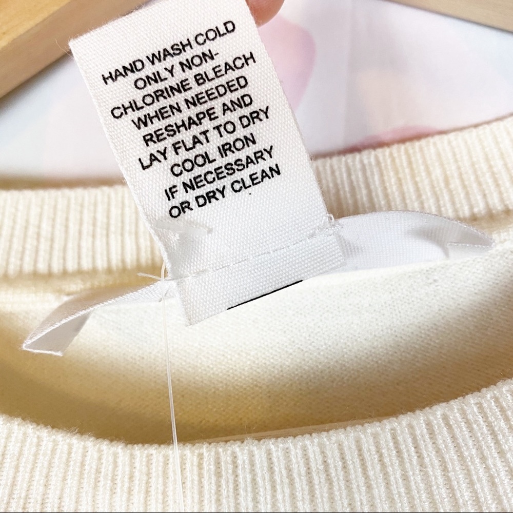 NEW Workshop Republic Clothing Imagine Embroidered Sweater L - Picture 7 of 9